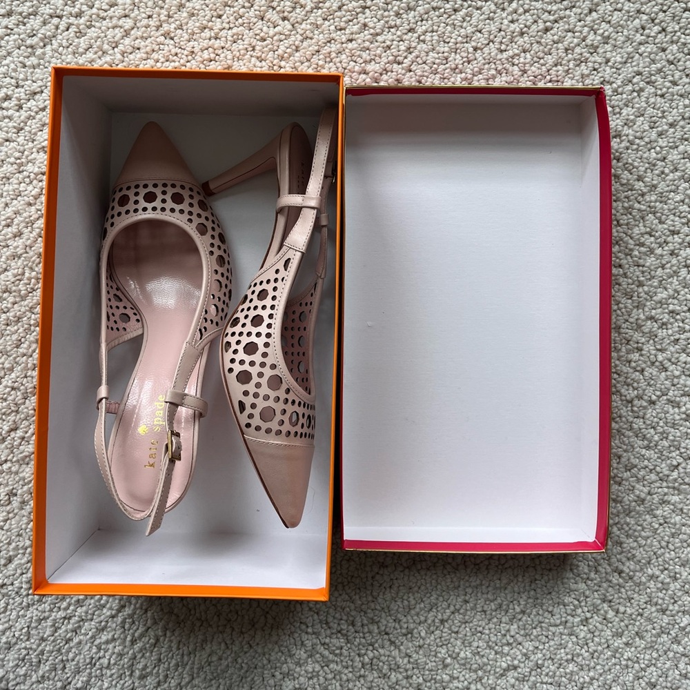 Kate Spade 2010s Jaleesa Petal Pink Heels